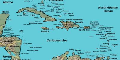 Salų off venesuela žemėlapyje