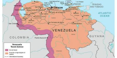 Venesuela žemėlapyje